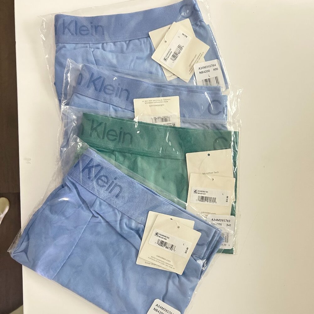 Calvin Klein Boxer Briefs Set of 4 Large